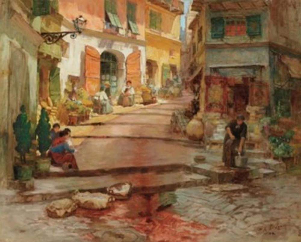 Rue Droite, nella vecchia Nizza